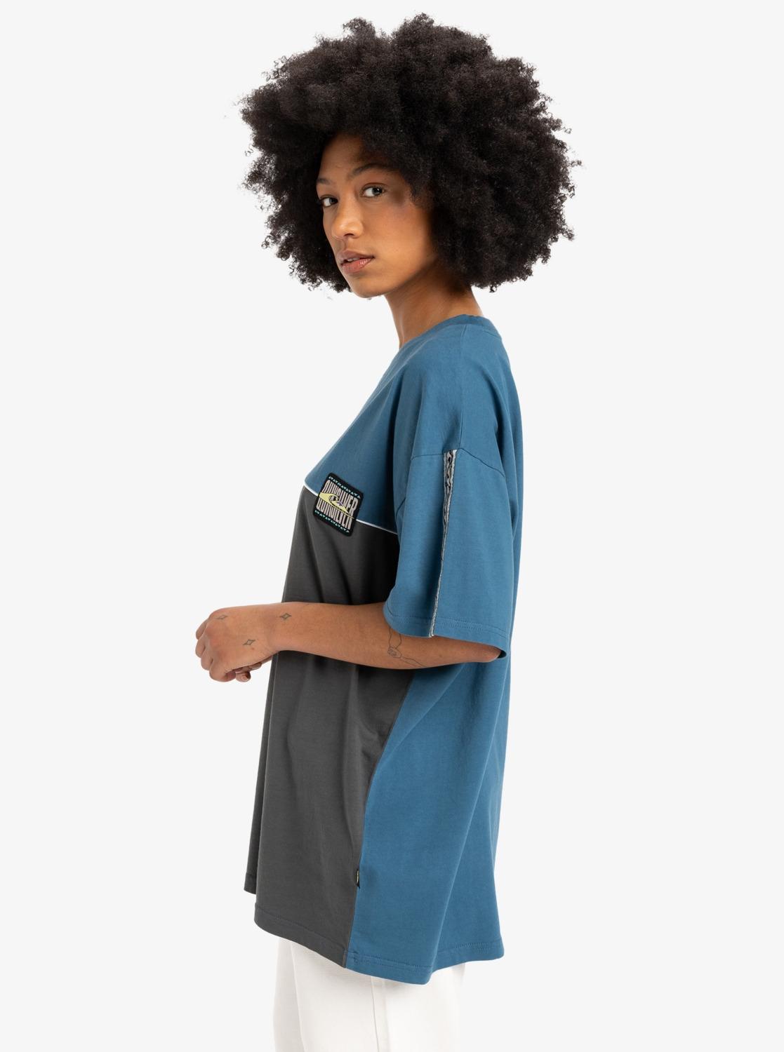 GLOBAL HEAT COLOR BLOCK SS TEE EQYKT04378 -KRP0 QUIKSILVER