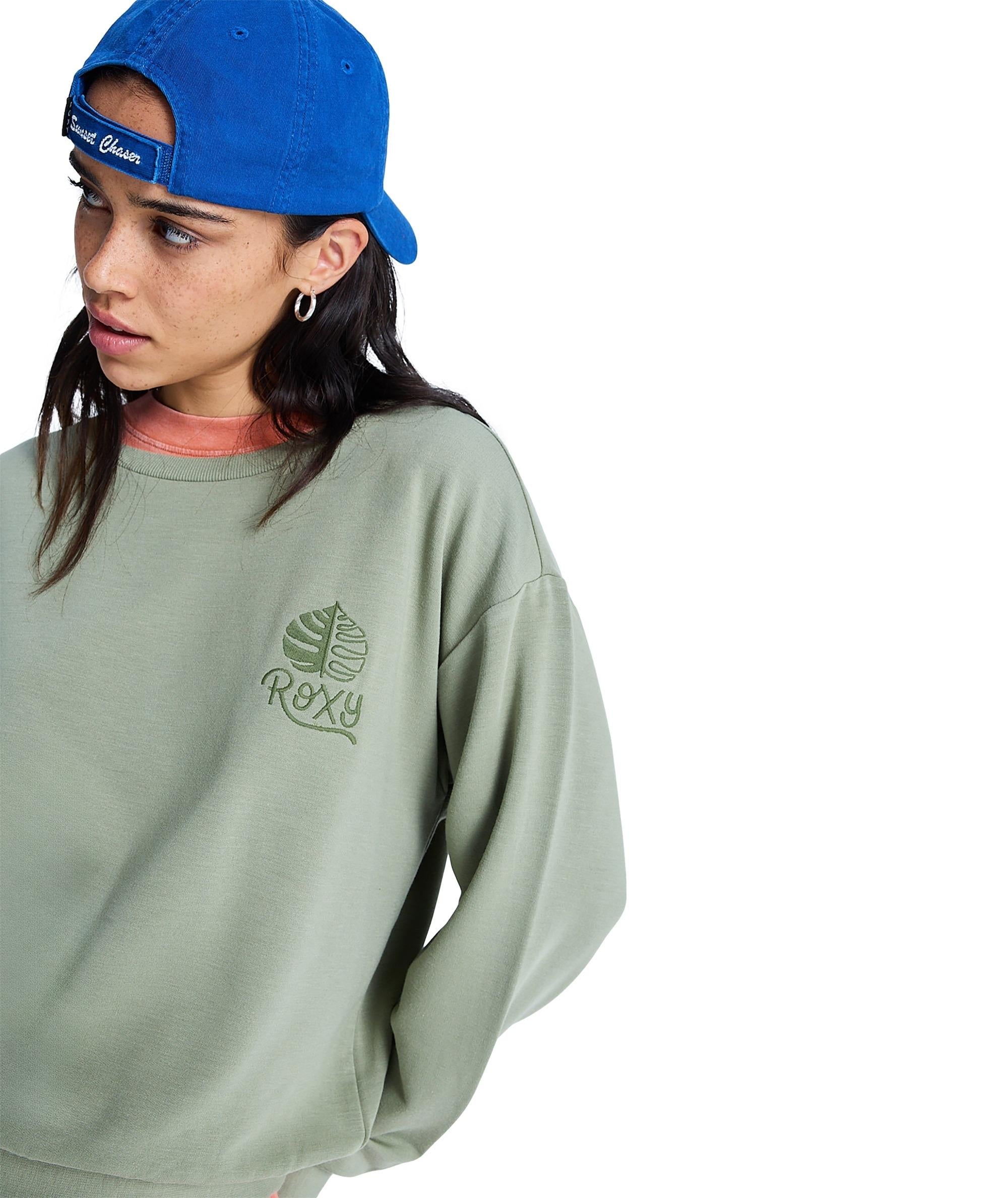 SURFING BY MOONLIGHT - FELPA ERJFT05067 -GLD0 ROXY