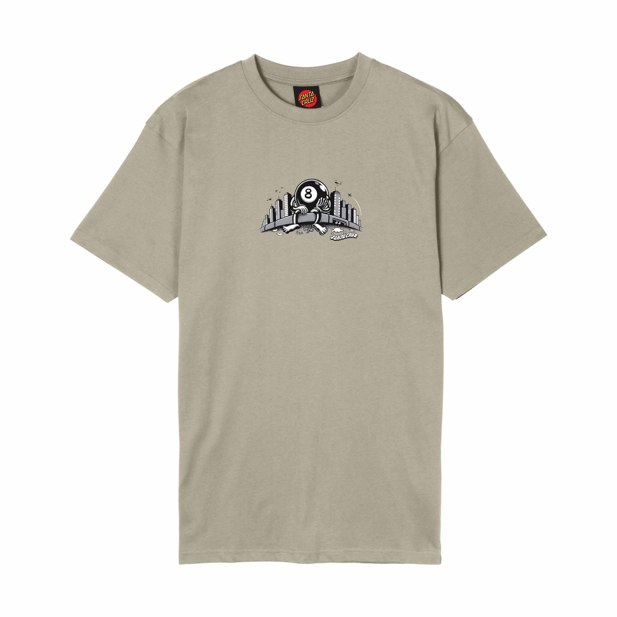WINKOWSKI CURB FRONT - T-SHIRT SCA-TEE-13491 . SANTA CRUZ