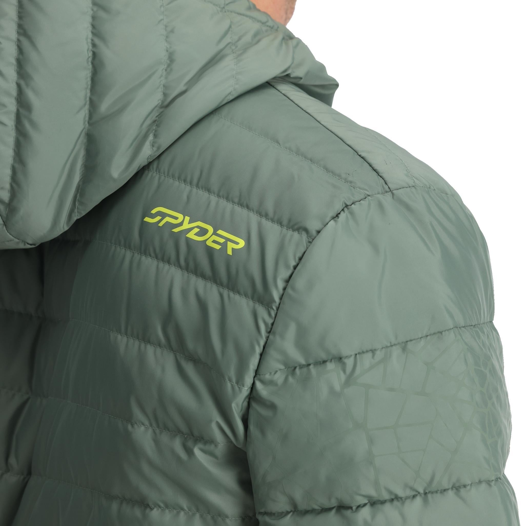 ZENITH HOODED DOWN JACKET - GIACCA 38A021412 -SUG SPYDER