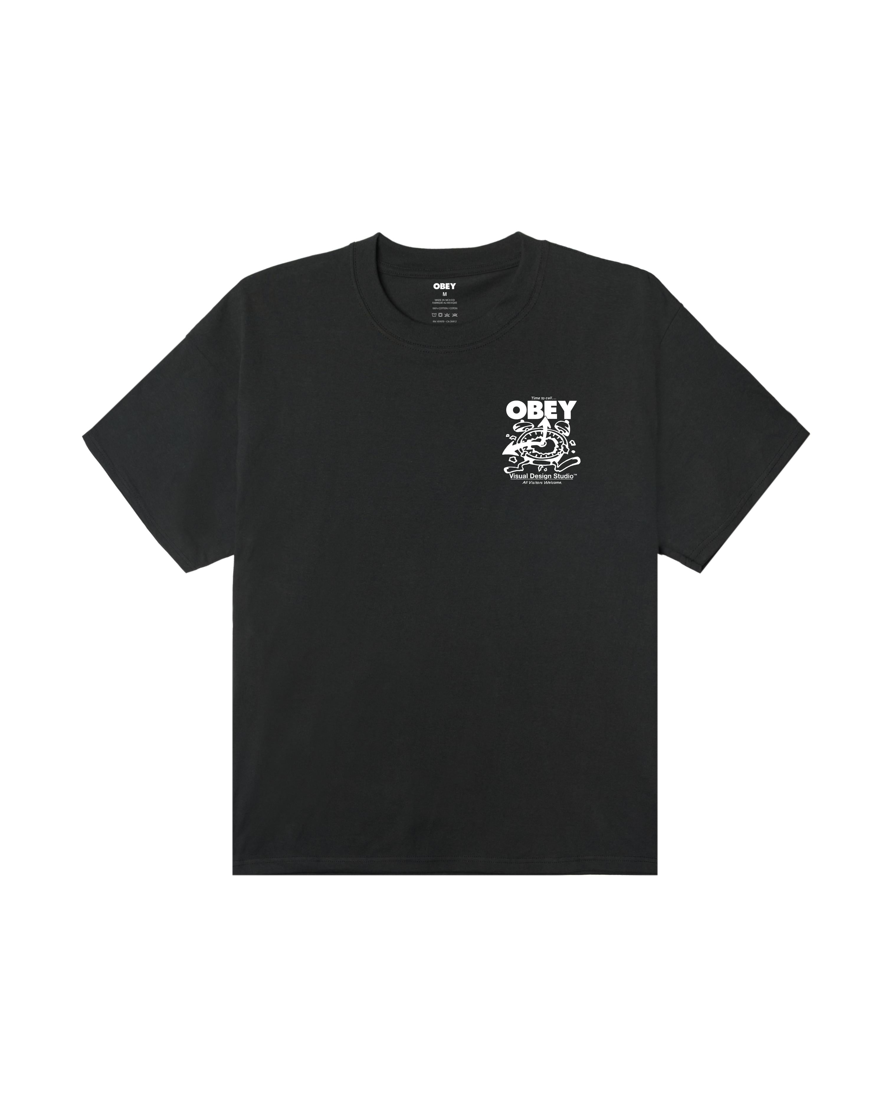TIME TO CALL OBEY - T-SHIRT 22MC0001771 -VBL OBEY