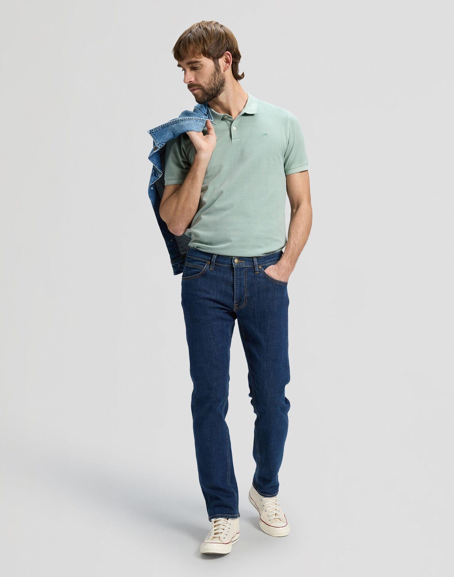 GARMENT DYE DESERT SAGE - POLO 112376465 . LEE