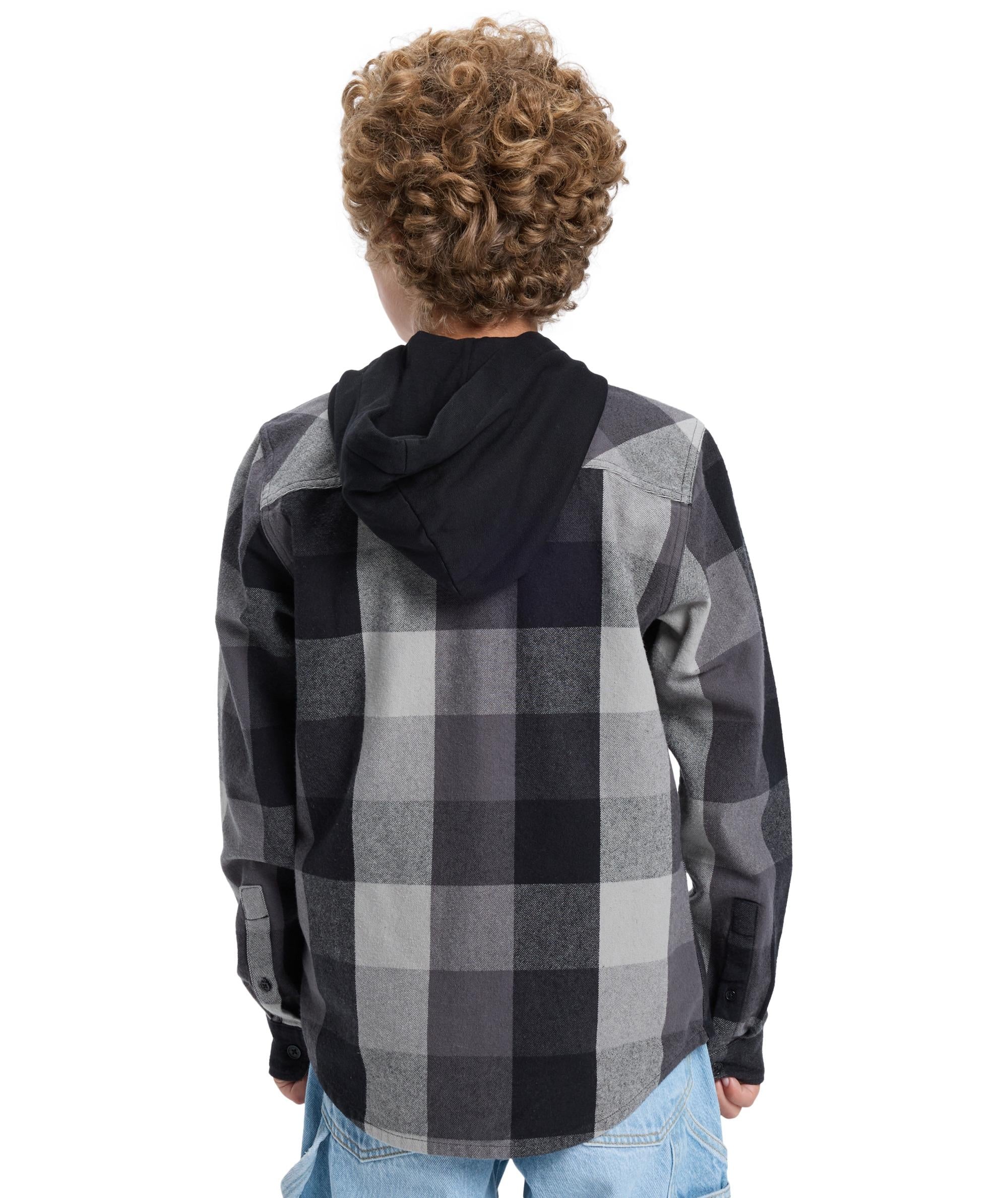 RUCKUS HOODED BOY - CAMICIA ADBWT03016 -KVJ0 DC