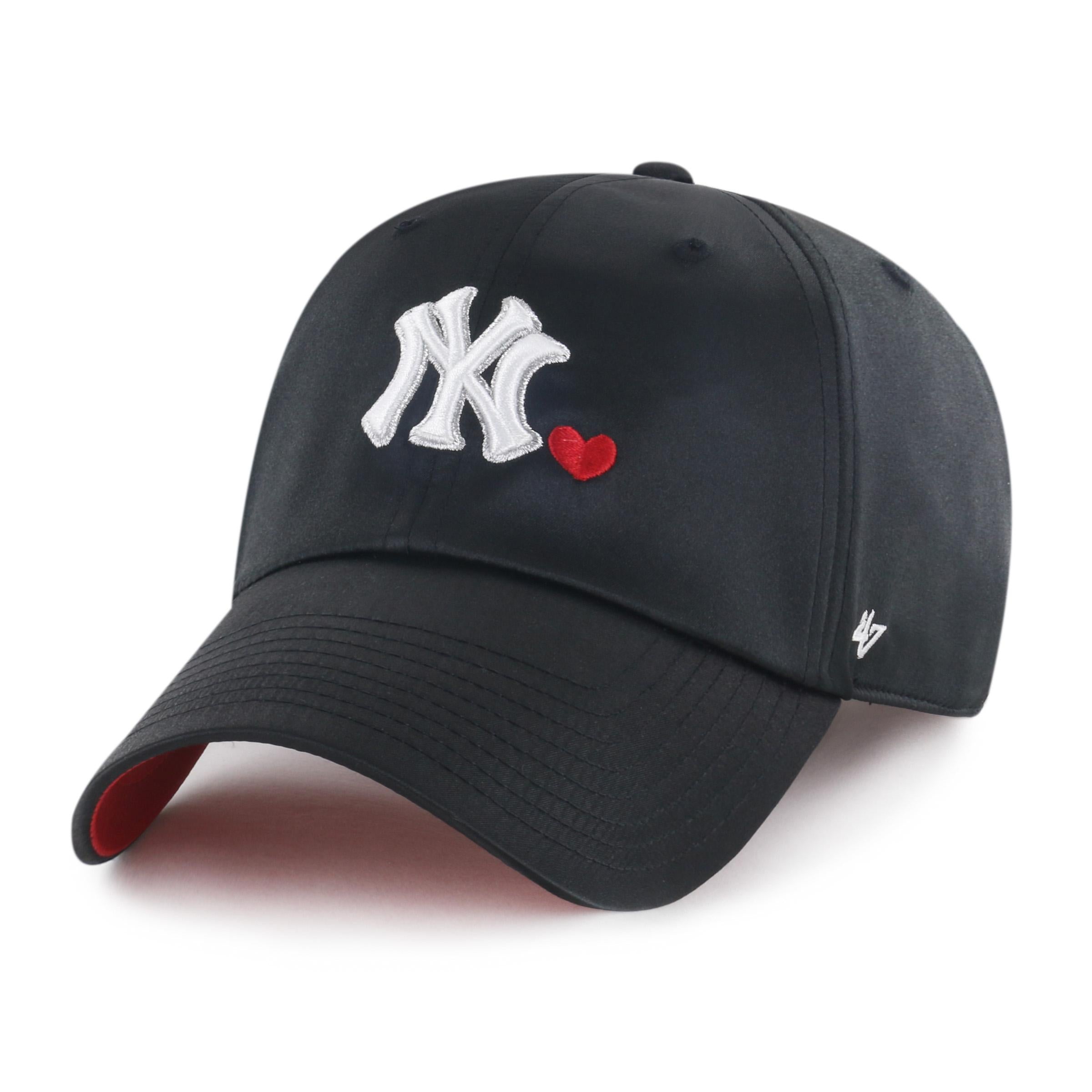 SATIN CLEAN UP NEW YORK YANKEES - CAPPELLINO 47-B-WLOVE17TZS -BK 47 BRAND