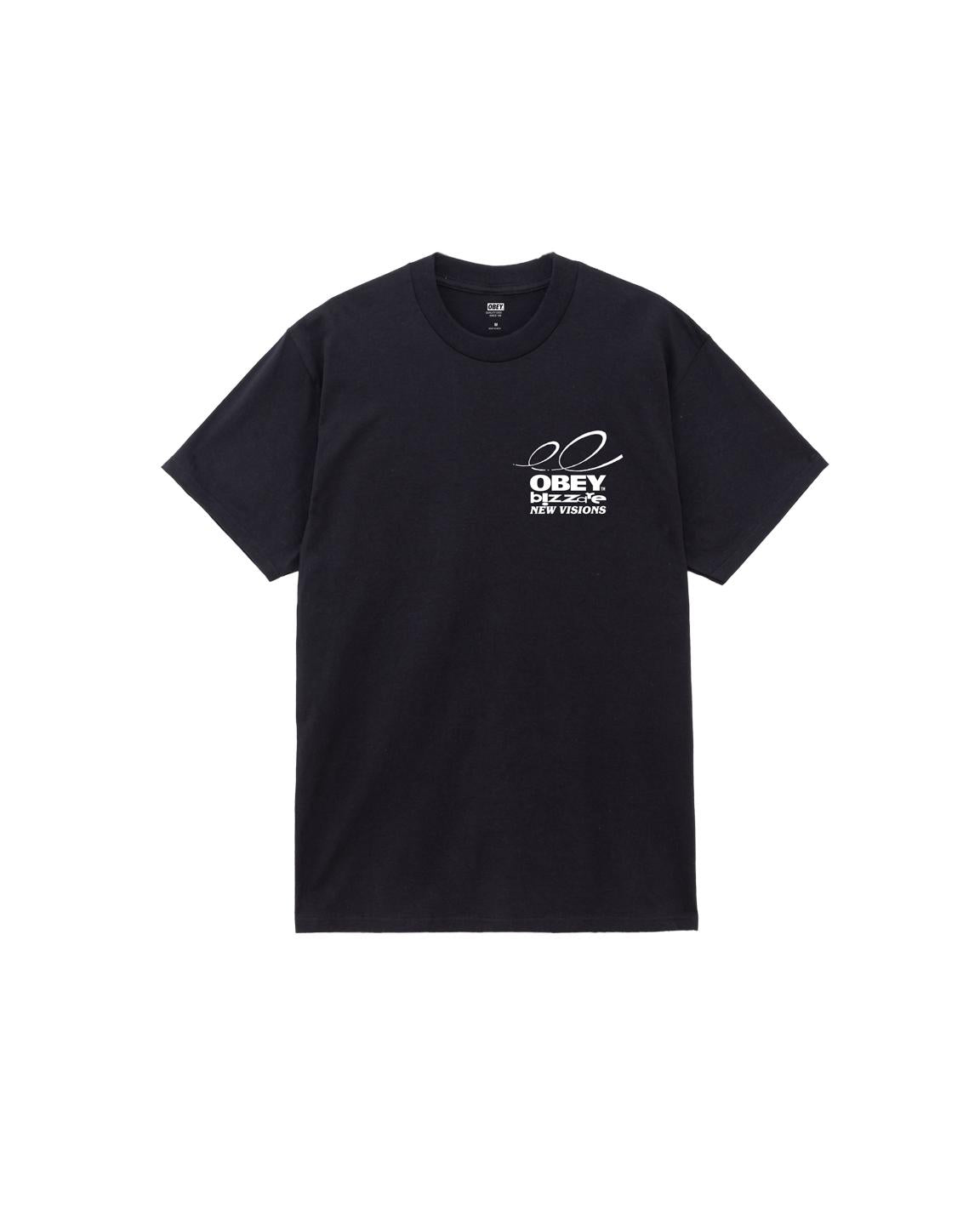 BIZZARE NEW VISIONS - T-SHIRT 22MC0001363 -BLK OBEY