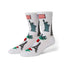 GREEN BUDDY TOURIST SOCK - CALZE 71MA0000661-GB -WHITE HUF
