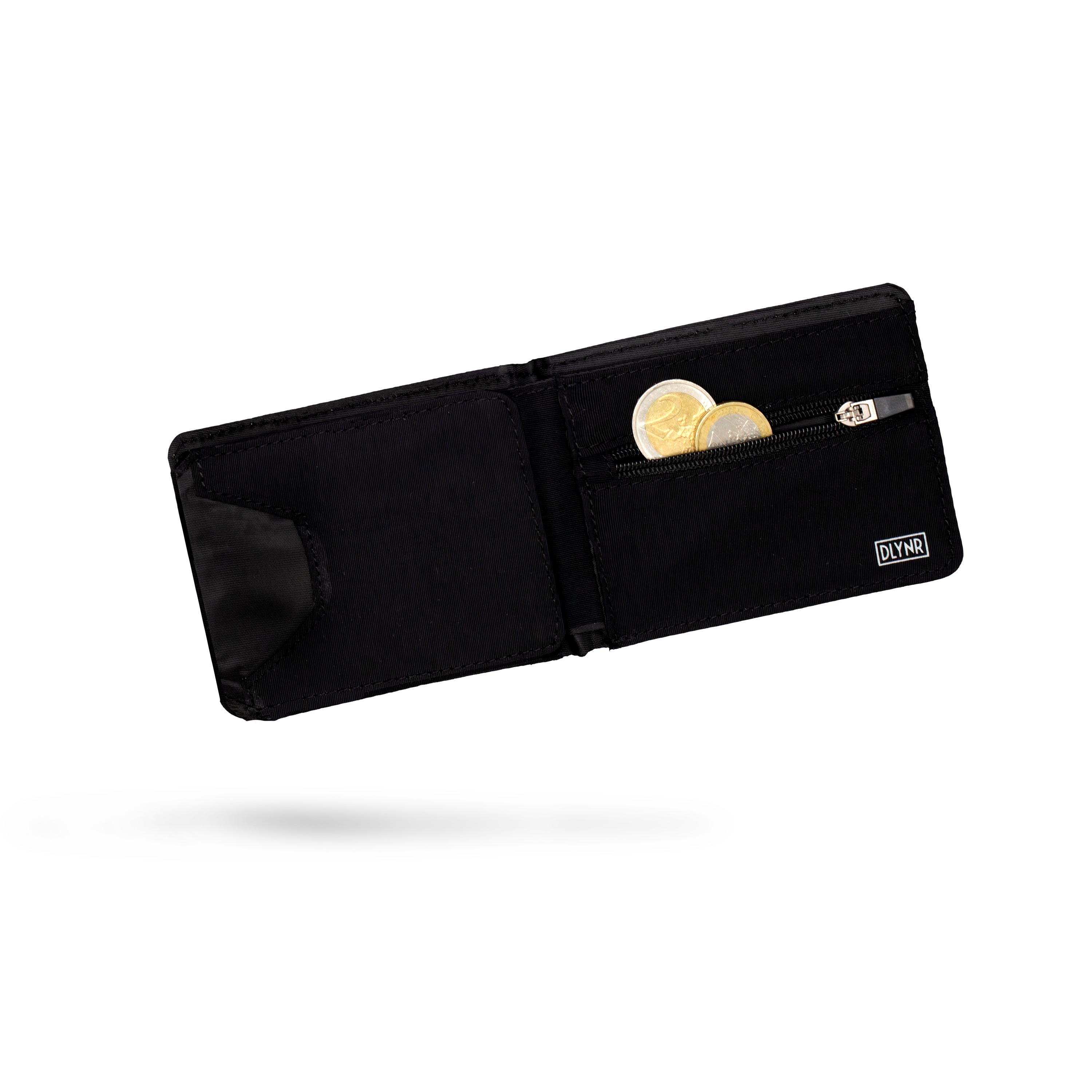 DLYNR REFLECTIVE WALLET - PORTAFOGLI WA518-AB -01 DOLLY NOIRE