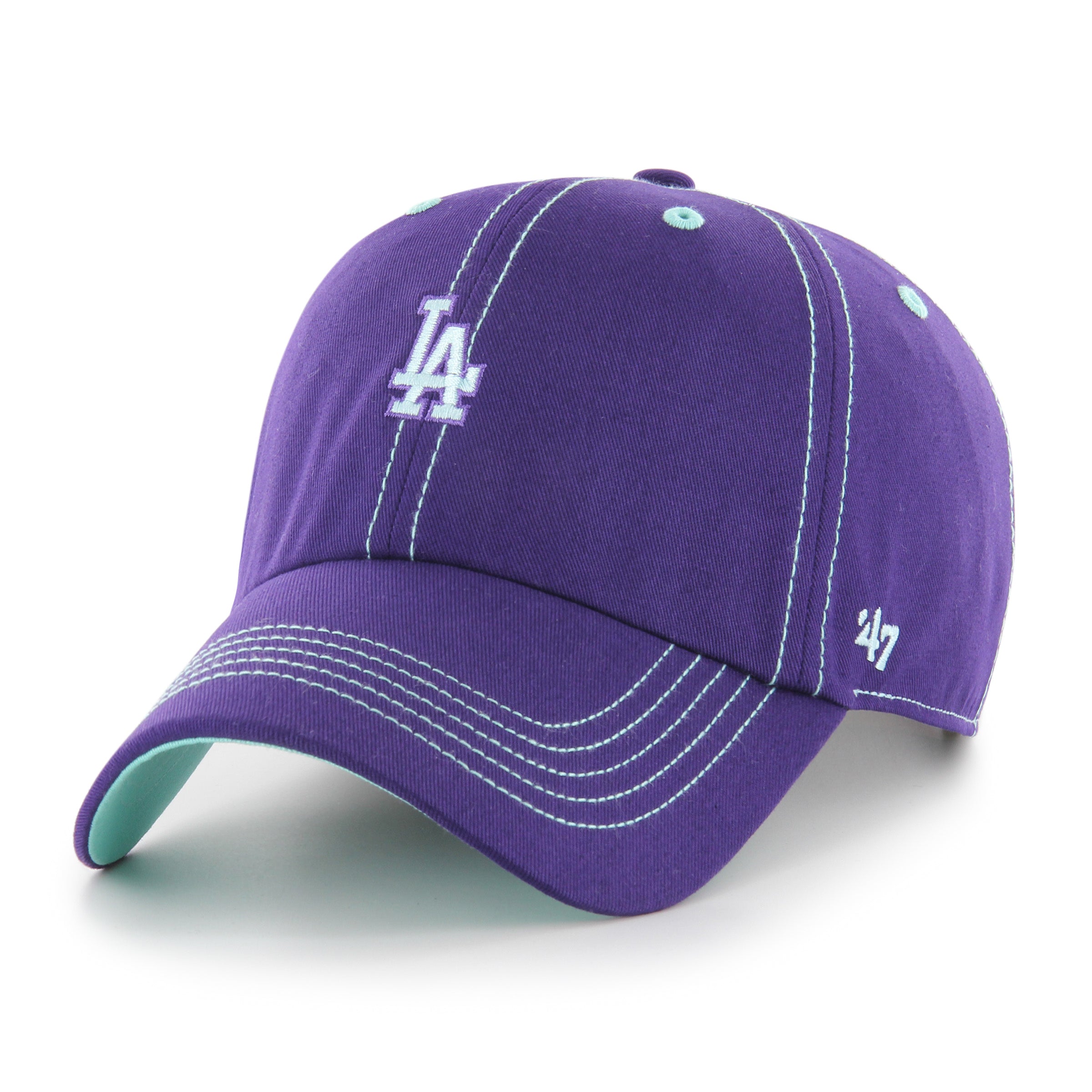 CONTRAST STITCH CLEAN UP LOS ANGELES DODGERS - CAPPELLINO 47-B-CSBCU12GWS -PP 47 BRAND 