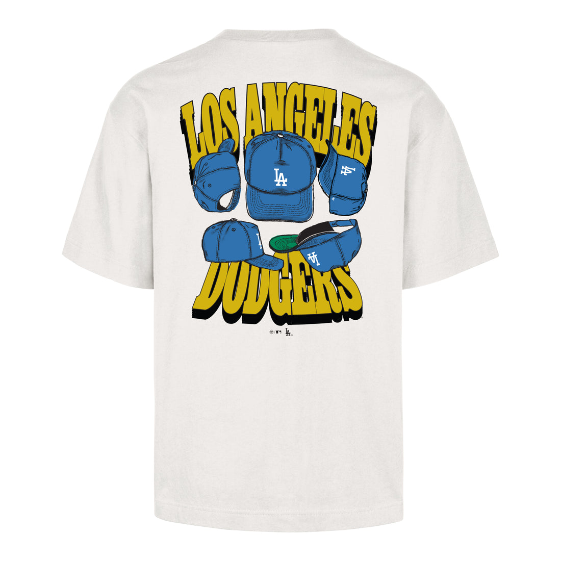 IMPRINT BACKER FOUNDATION LOS ANGELES DODGERS - T-SHIRT 47-BB012TMOZES677033 SS 47 BRAND 