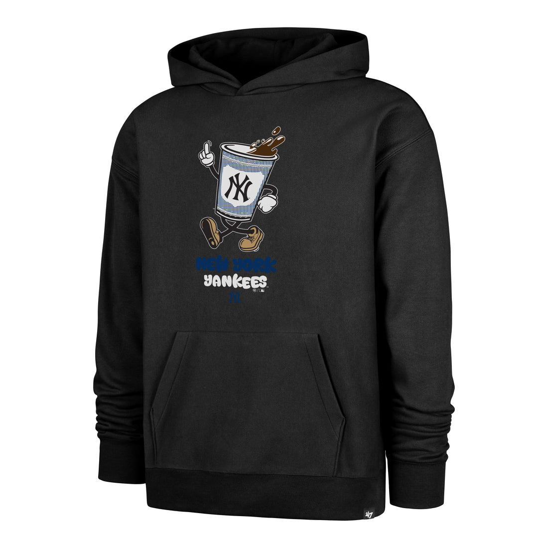 CARTOON FOUNDATION NEW YORK YANKEES - FELPA 47-BB017PMRXYG670416 BK 47 BRAND 