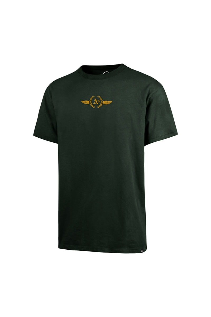 EMB DROP SHOULDER OAKLAND ATHLETICS - T-SHIRT 47-BB018TMQOGU620782 DG 47 BRAND 