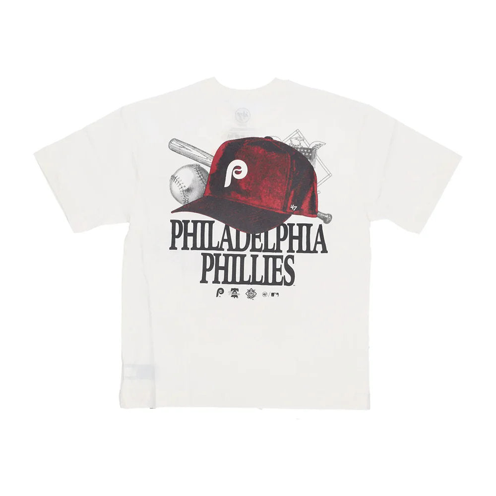 BACKER FOUNDATION PHILADELPHIA PHILLIES - T-SHIRT 47-BB019TMQMLK646078 SS 47 BRAND 