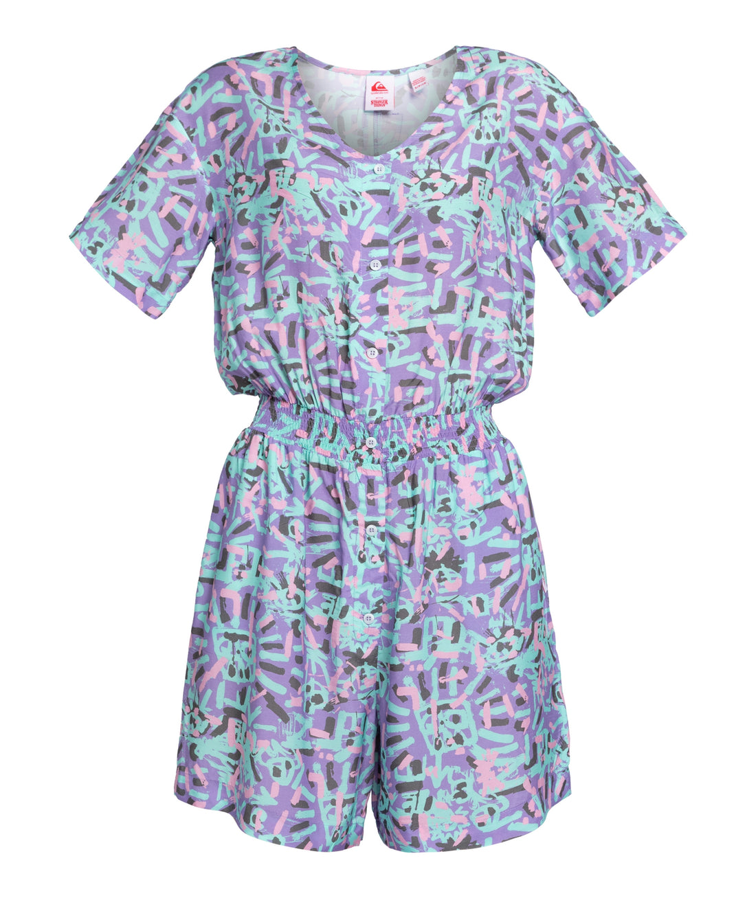 LENORA WOVEN ROMPER - VESTITO EQWWD03114 -BMY6 QUIKSILVER 