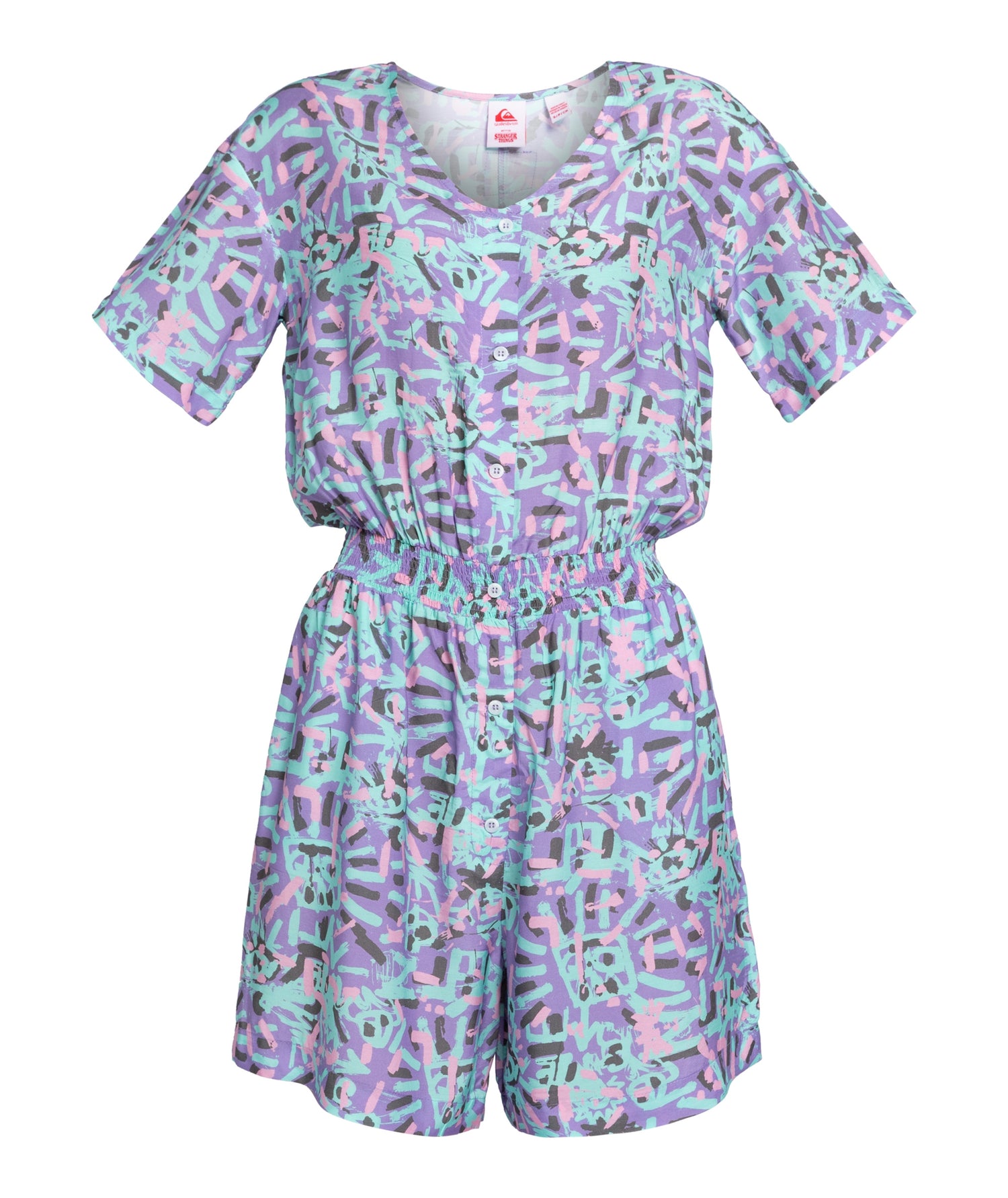 LENORA WOVEN ROMPER - VESTITO EQWWD03114 -BMY6 QUIKSILVER 