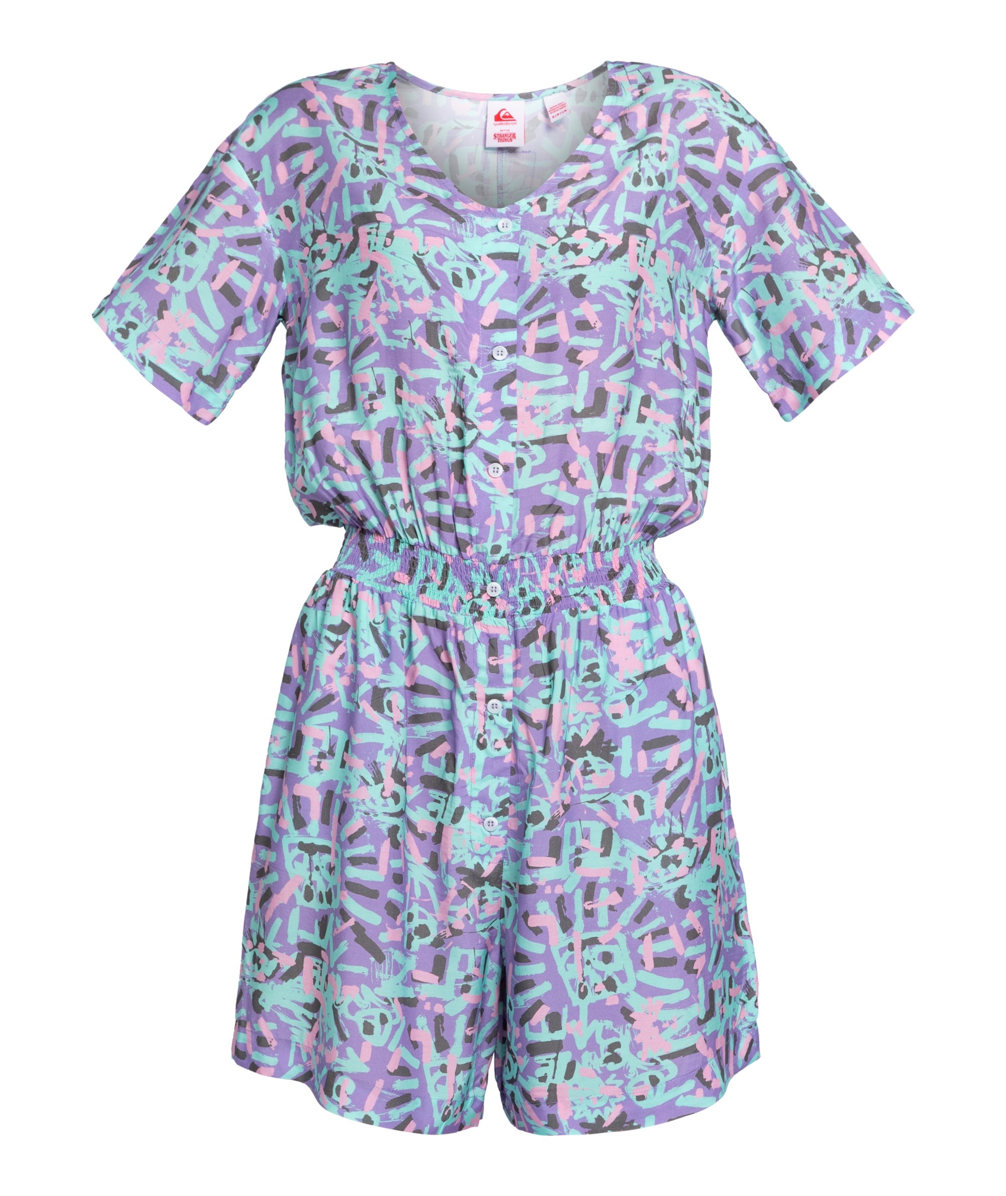 LENORA WOVEN ROMPER - VESTITO EQWWD03114 -BMY6 QUIKSILVER 