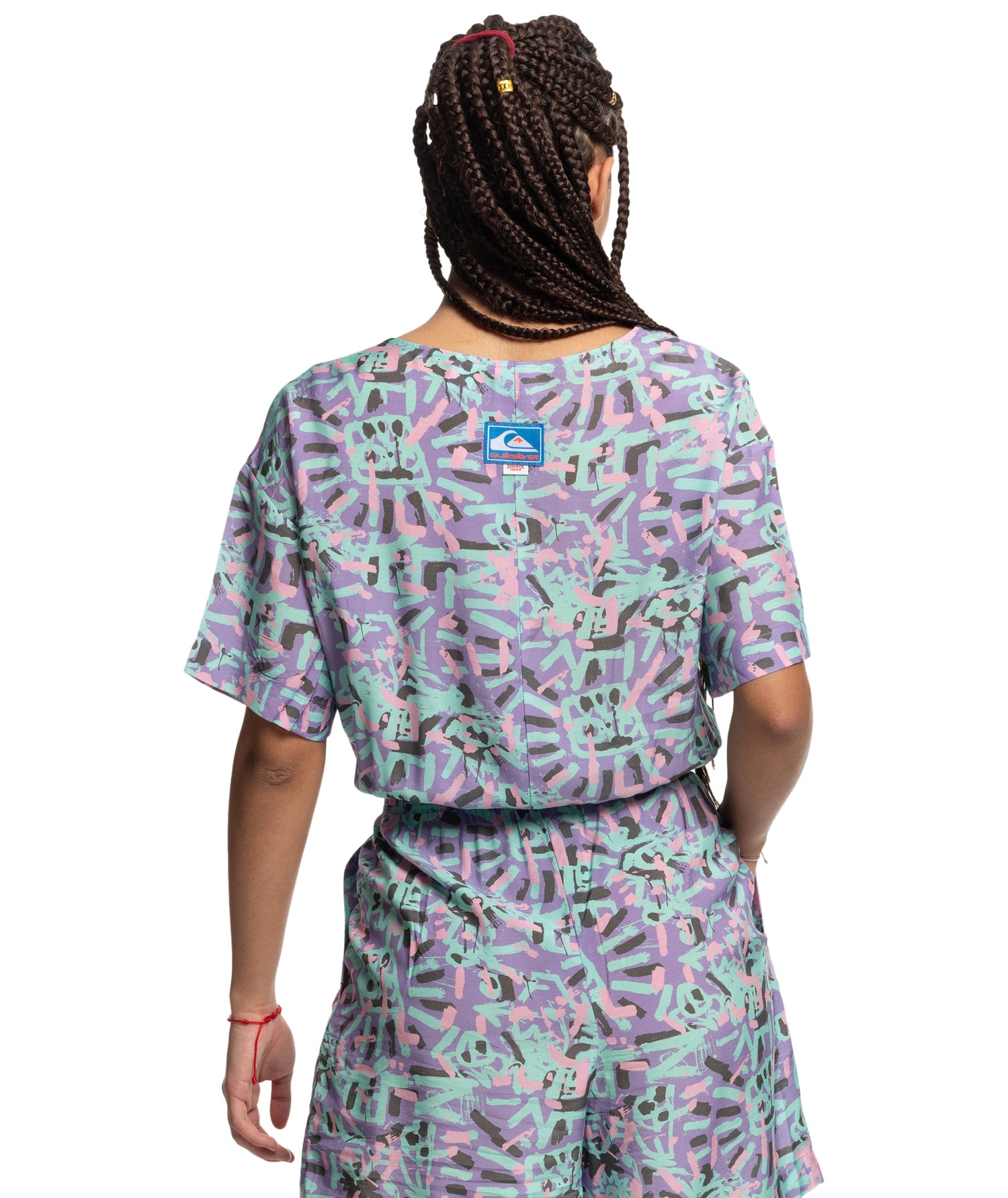 LENORA WOVEN ROMPER - VESTITO EQWWD03114 -BMY6 QUIKSILVER 