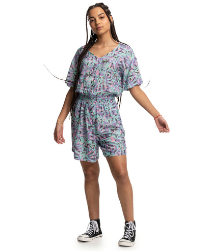 LENORA WOVEN ROMPER - VESTITO EQWWD03114 -BMY6 QUIKSILVER 