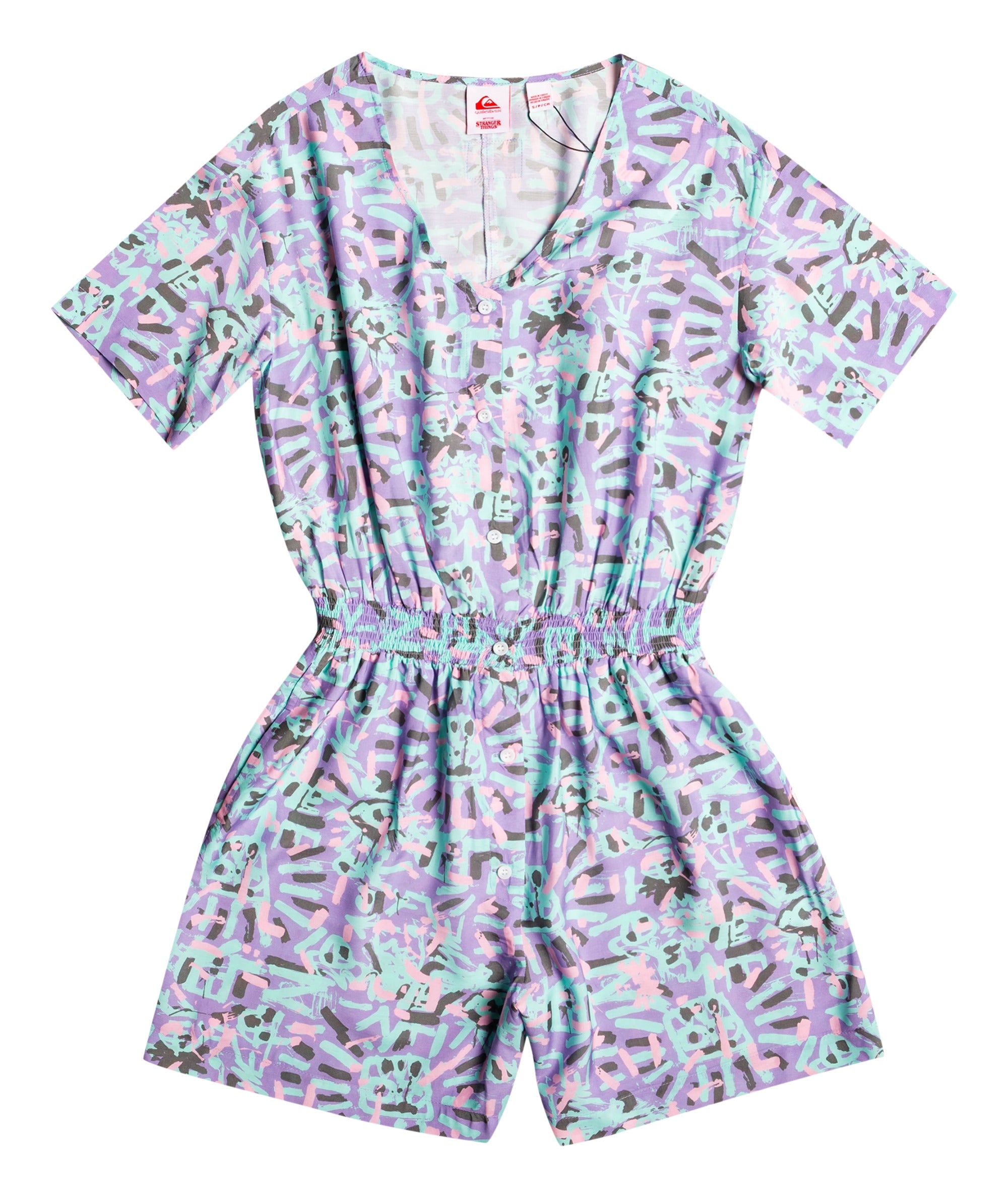 LENORA WOVEN ROMPER - VESTITO EQWWD03114 -BMY6 QUIKSILVER 