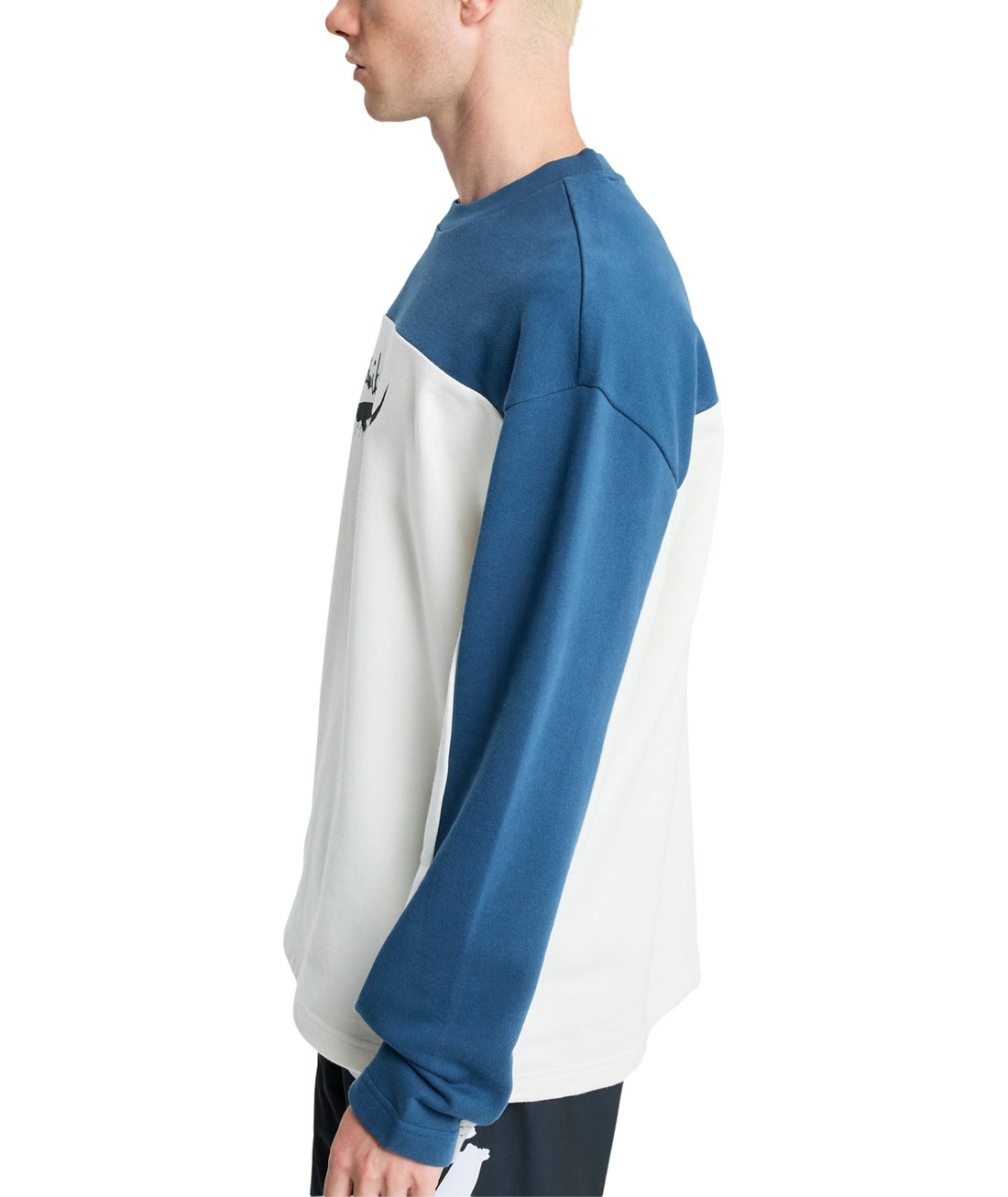 YG FACTOR CREW - FELPA EQYFT05228 -WBK0 QUIKSILVER 