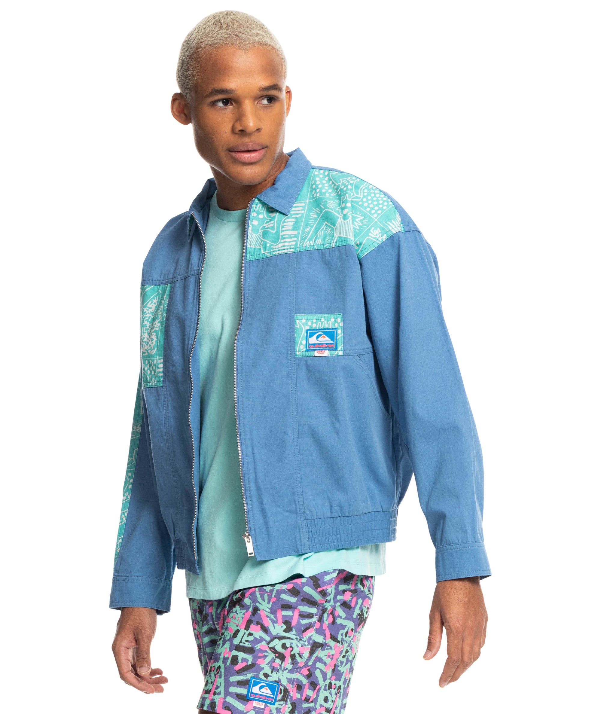 THE HAWKINS - GIACCA EQYJK03936 -BLC0 QUIKSILVER 