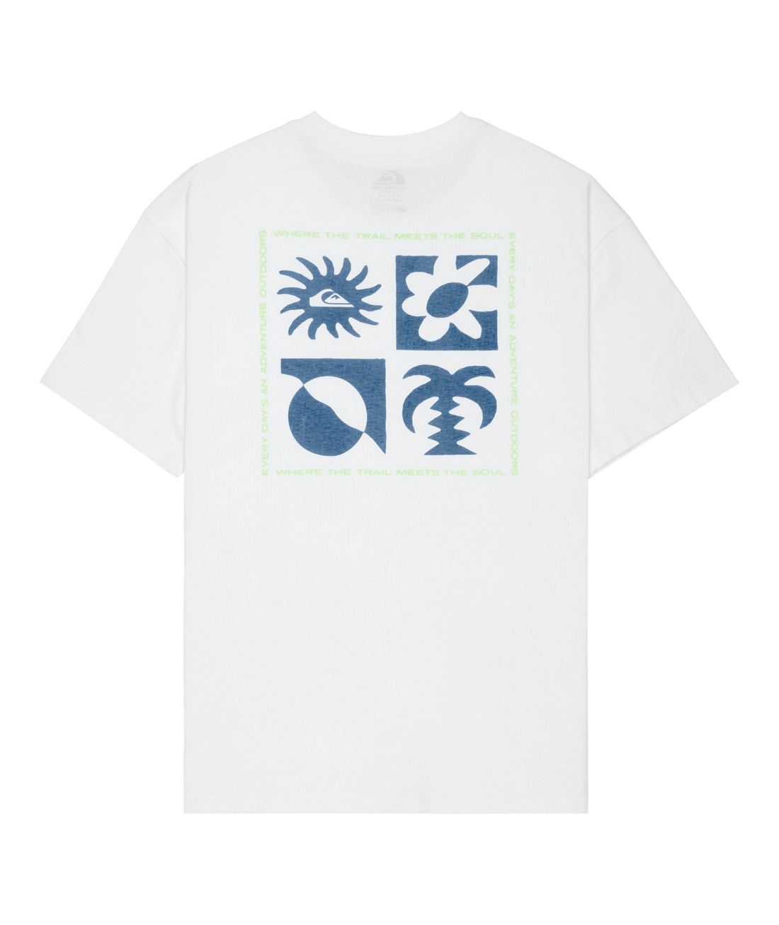 EVO BLOSSOM OF PEACE - T-SHIRT EQYZT08264 -WBK0 QUIKSILVER 