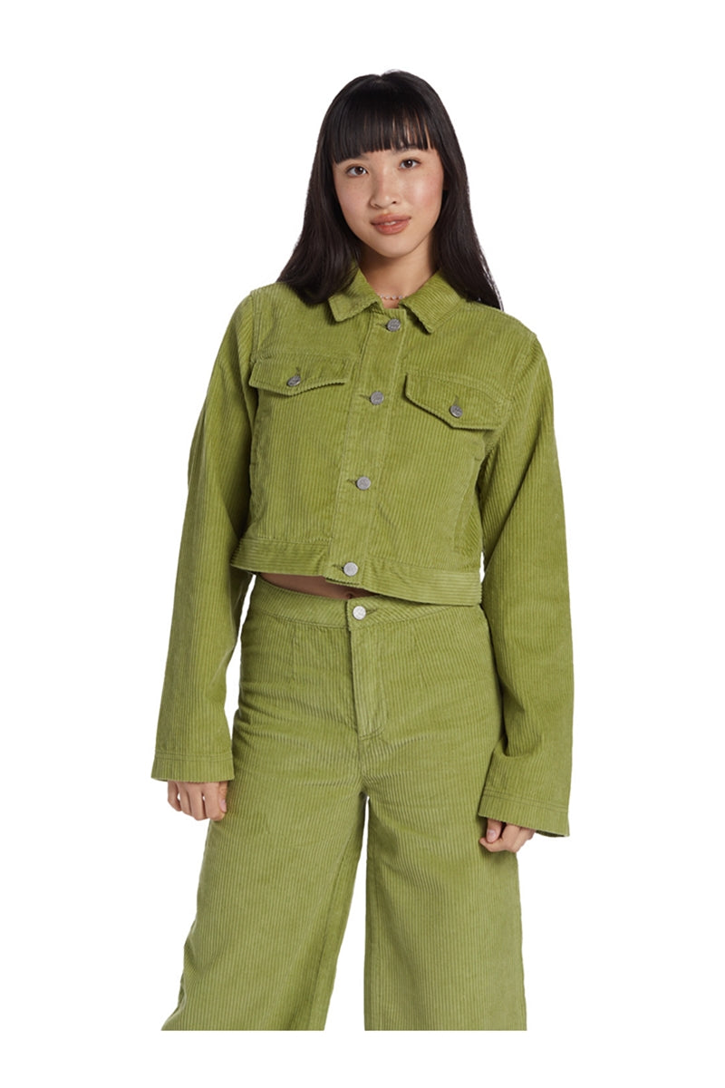 CHLOE KIM CROPPED CORD - GIACCA ARJWT03331 -GMA0 ROXY 