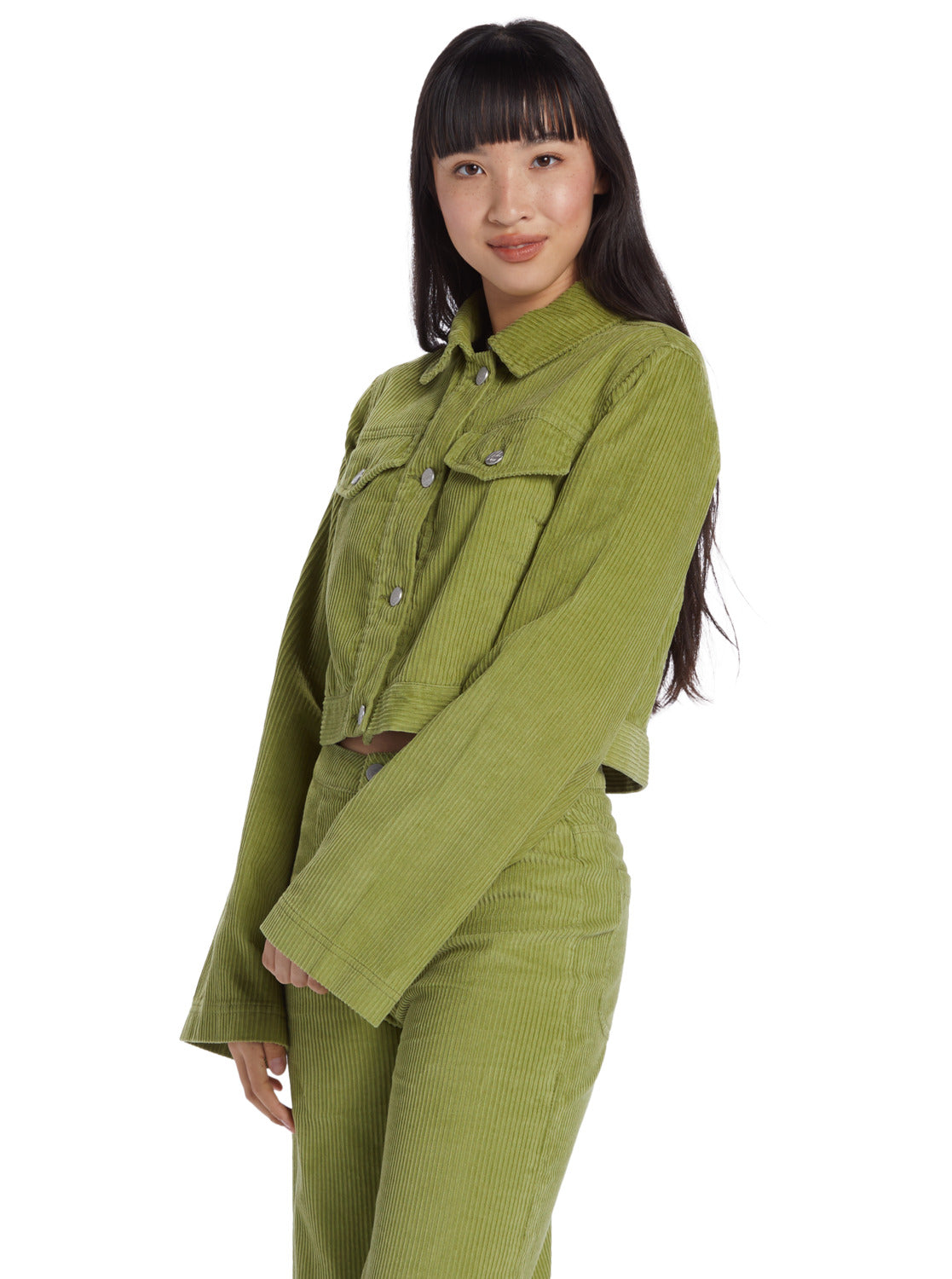 CHLOE KIM CROPPED CORD - GIACCA ARJWT03331 -GMA0 ROXY 