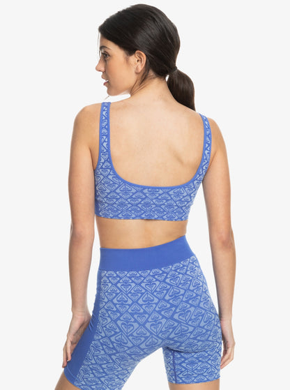 CHILL OUT SEAMLESS HEART BRA - TOP ERJKT04107 -BKD0 ROXY 