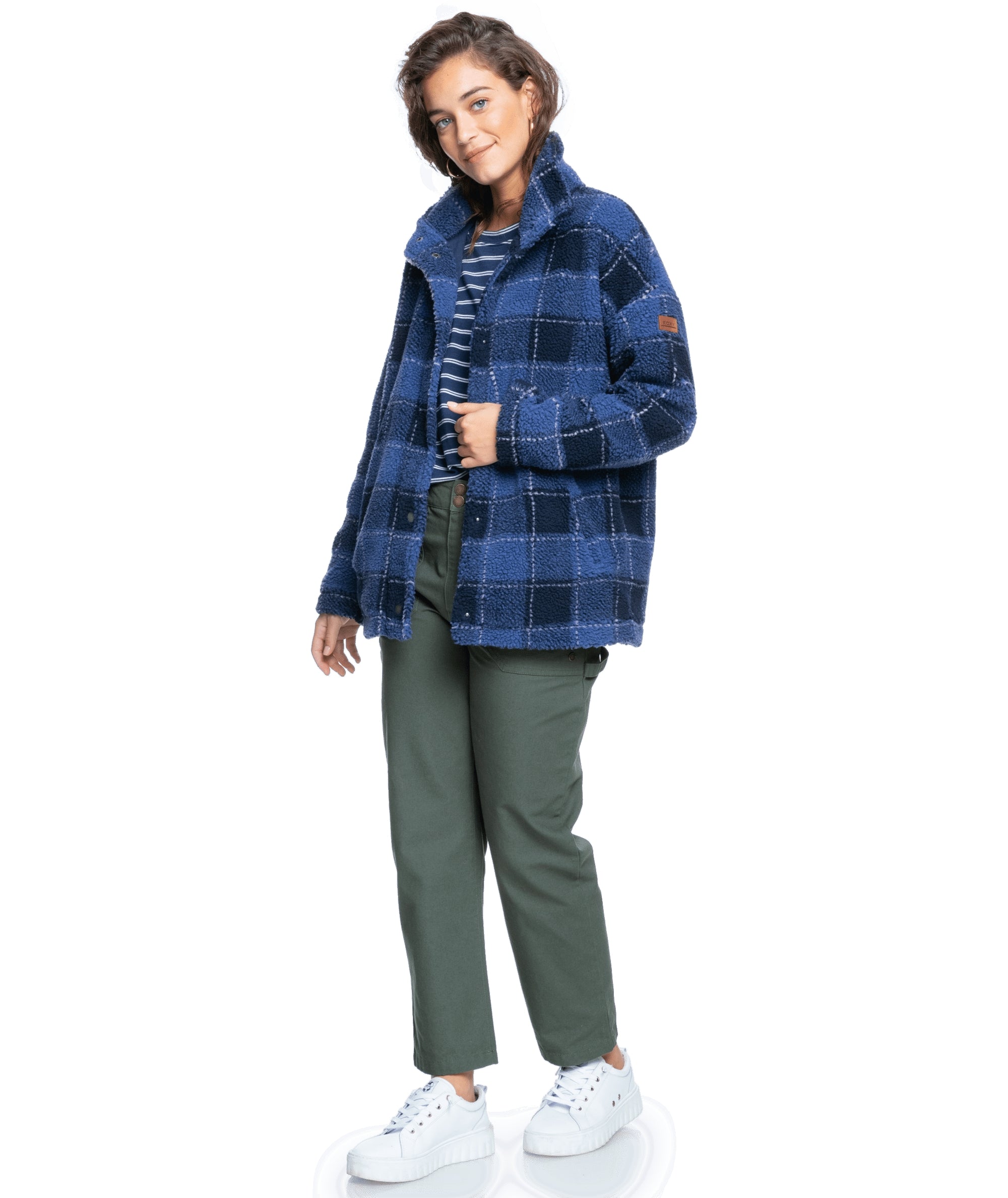 SET YOUR SIGHTS - FLEECE ERJPF03081 -BSP2 ROXY 