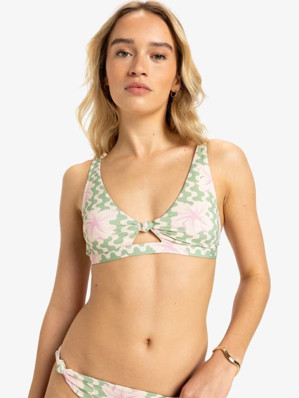 TOP HIBISCUS DAZE ELONG TRI BRA - COSTUME ERJX305452 -GHZ5 ROXY 