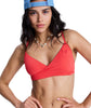 TOP SD ESSENTIALS WRAP BRA - COSTUME