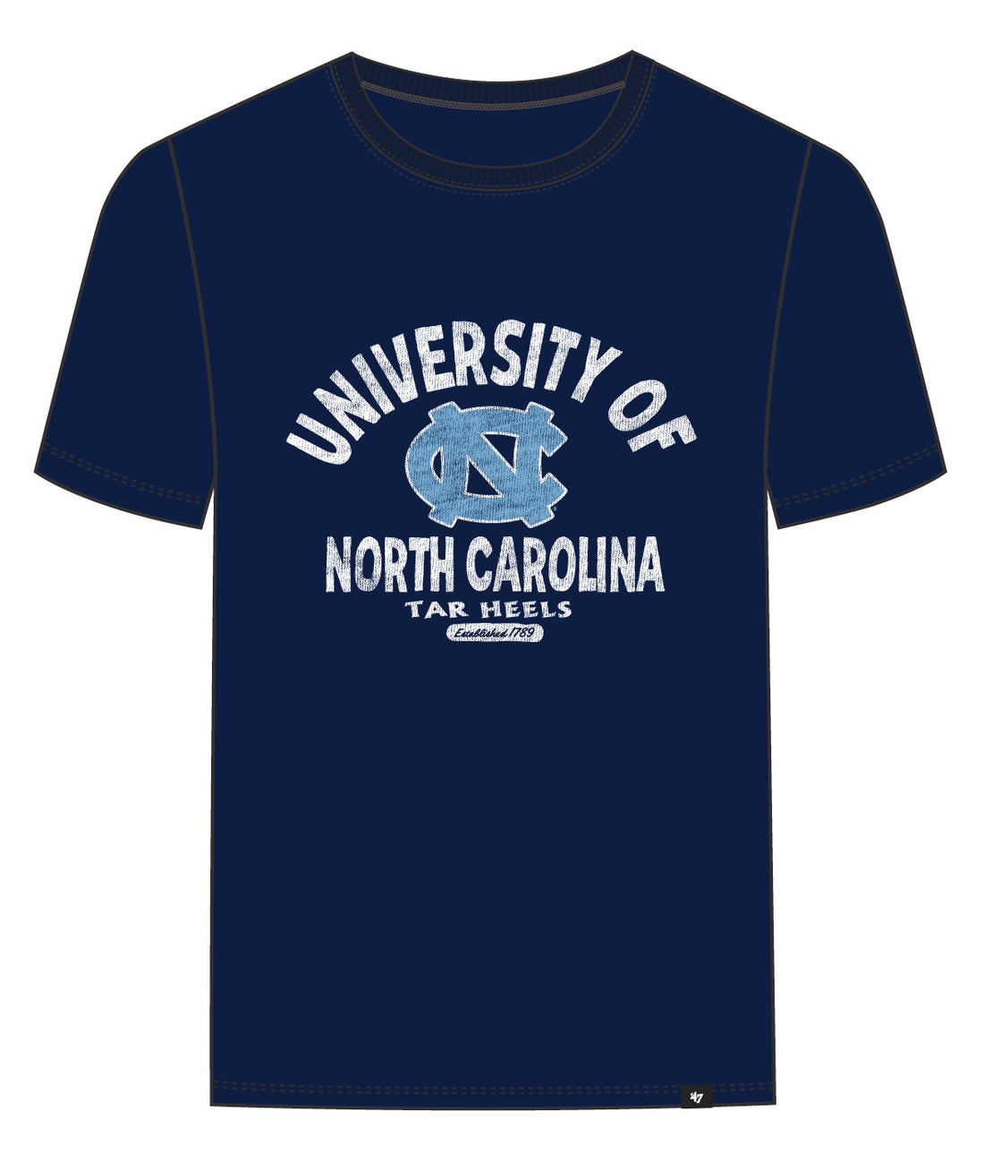 IMPRINT ECHO NORTH CAROLINA TAR HEELS - T-SHIRT 47-CC1098TEMECH667081 FN 47 BRAND 