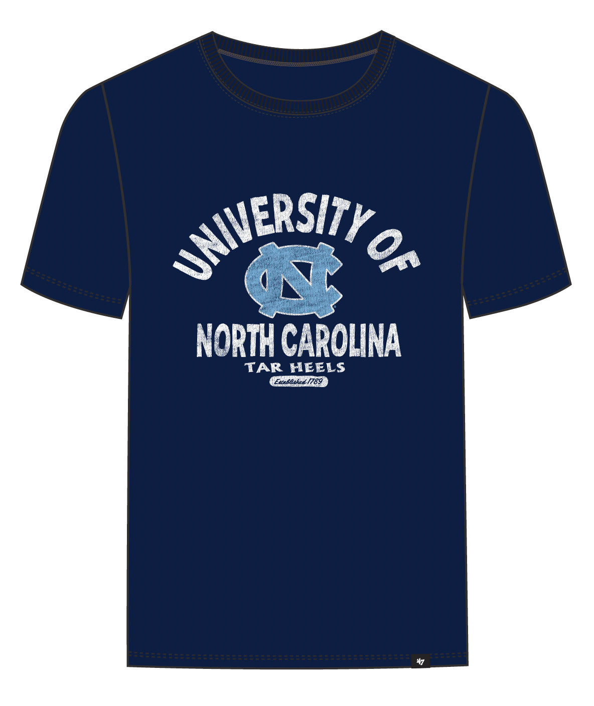 IMPRINT ECHO NORTH CAROLINA TAR HEELS - T-SHIRT 47-CC1098TEMECH667081 FN 47 BRAND 