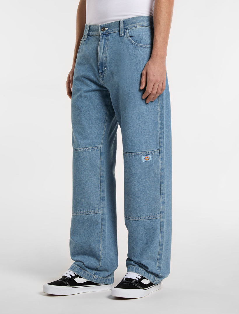 DOUBLE KNEE DENIM - JEANS DK0A4Y3F LW01 DICKIES 