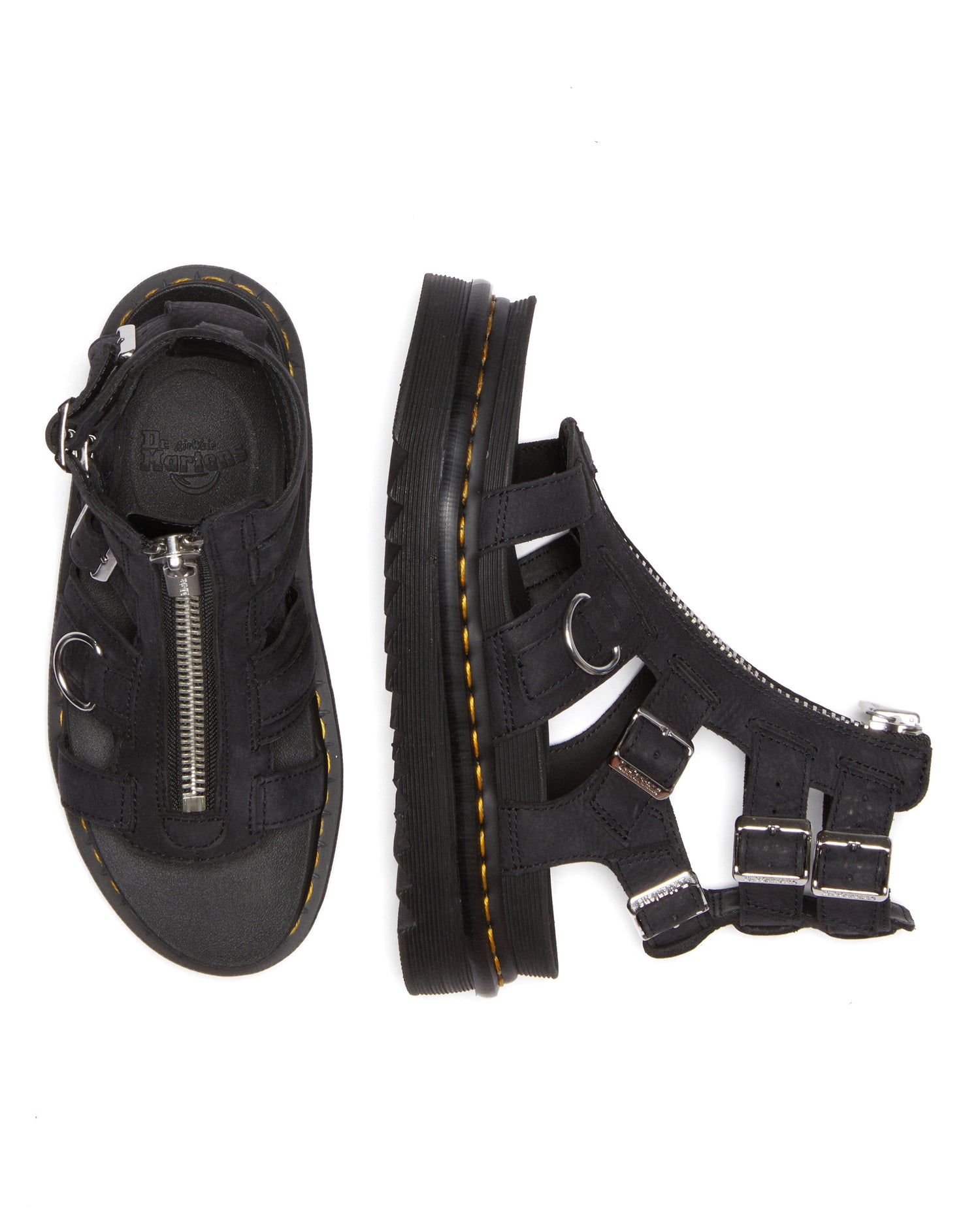 OLSON - TUMBLED NUBUCK - SANDALI 31542057 . DR MARTENS 