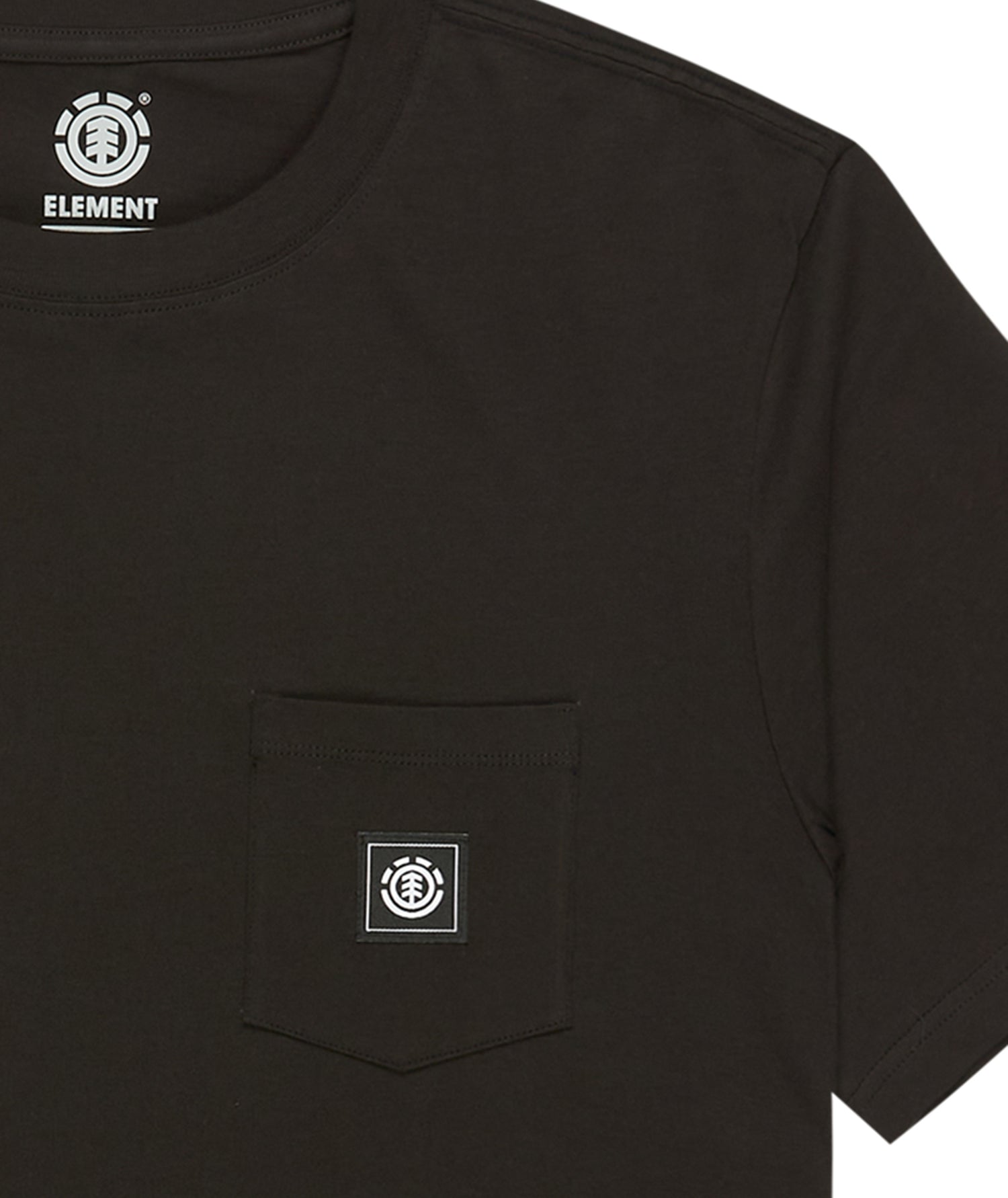 ICON LABEL PKT - T-SHIRT ELYKT00175 -FBK ELEMENT 
