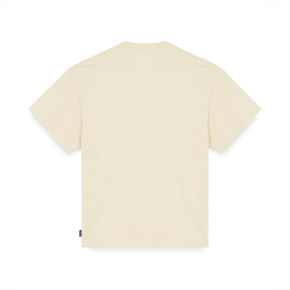 HEART LOGO - T-SHIRT 25SITS01 -CREAM IUTER 
