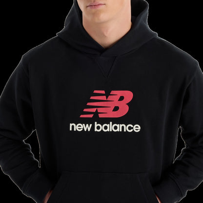 ATHLETICS FRENCH TERRY LOGO - FELPA MT51512BK . NEW BALANCE 