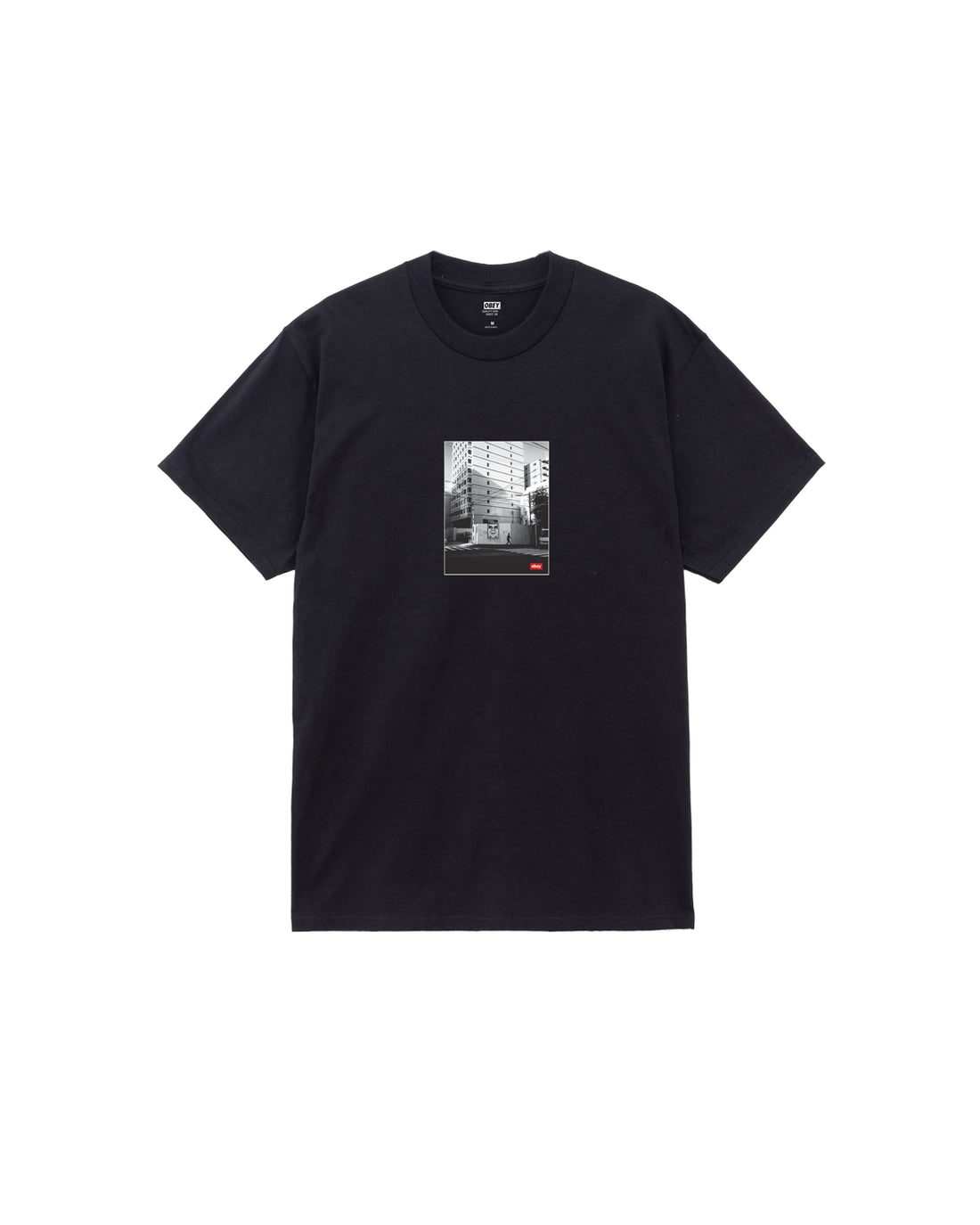 OSAKA PHOTO - T-SHIRT 22MC0001302 -BLK OBEY 