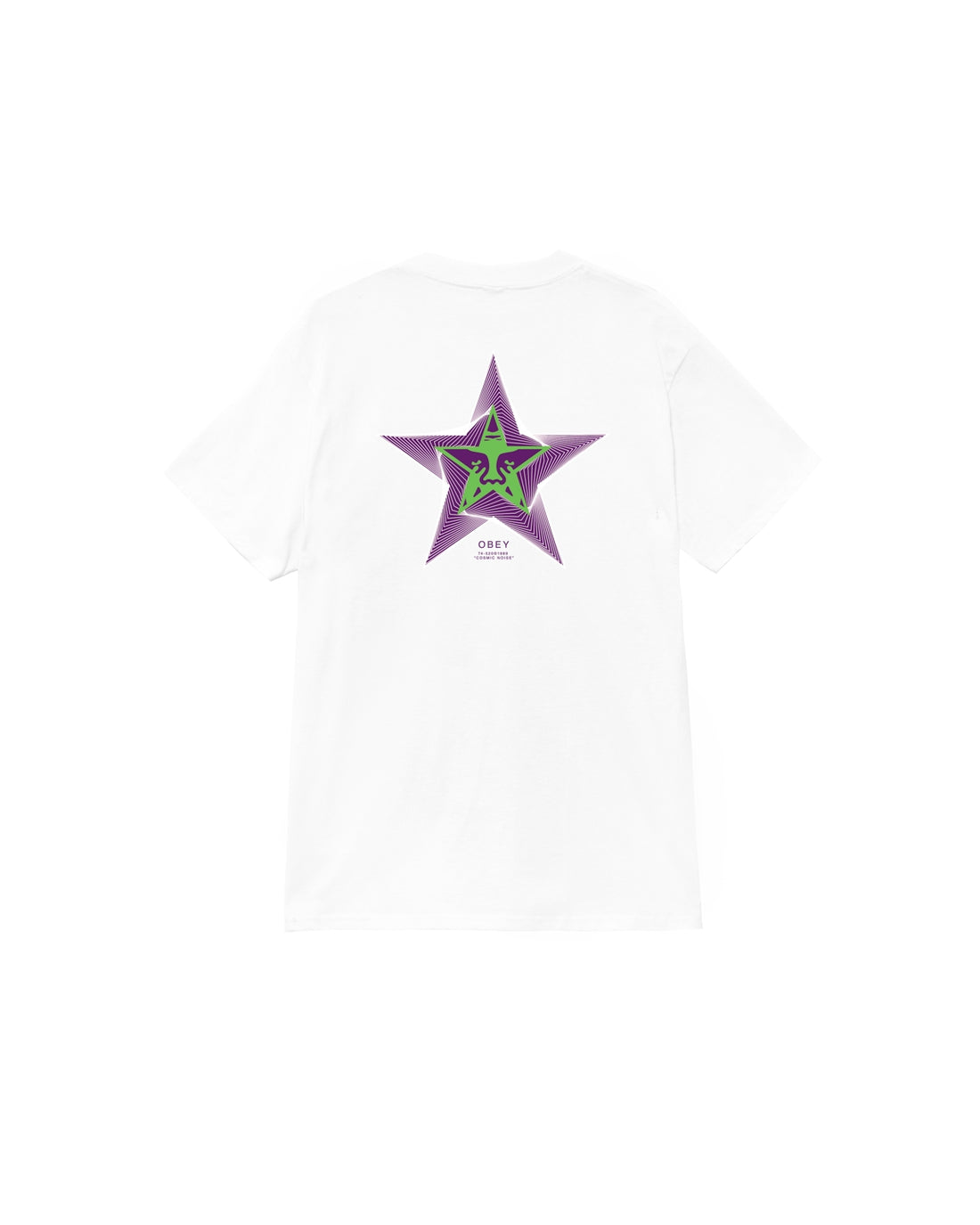 COSMIC NOISE - T-SHIRT 22MC0001304 -WHT OBEY 