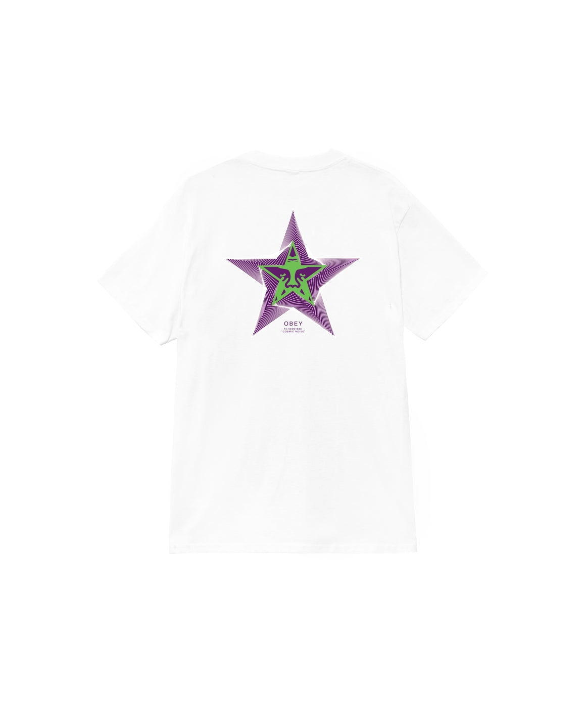 COSMIC NOISE - T-SHIRT 22MC0001304 -WHT OBEY 