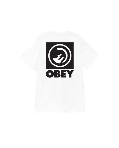 BOLD EYE - T-SHIRT 22MC0001357 -WHT OBEY 