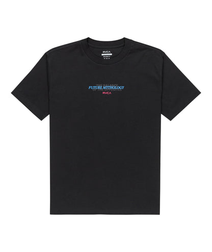 SUPERBLAST - T-SHIRT EVYZT00250 -BLK RVCA 