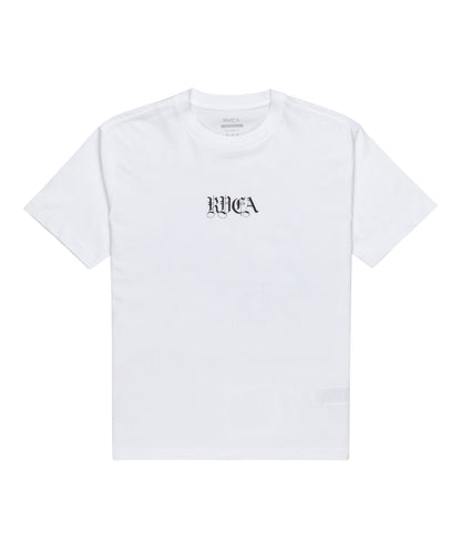 BENJ BATTLE - T-SHIRT EVYZT00254 -WHT RVCA 