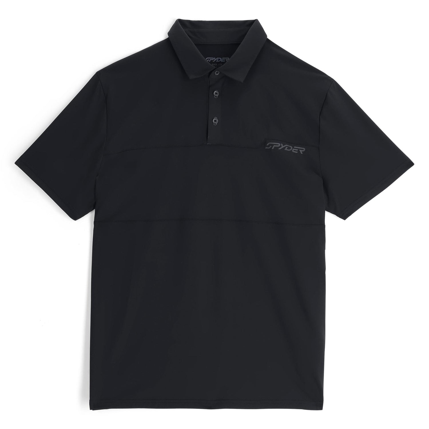 LINKS SS TECH POLO - POLO 38A011501 -BLK SPYDER 
