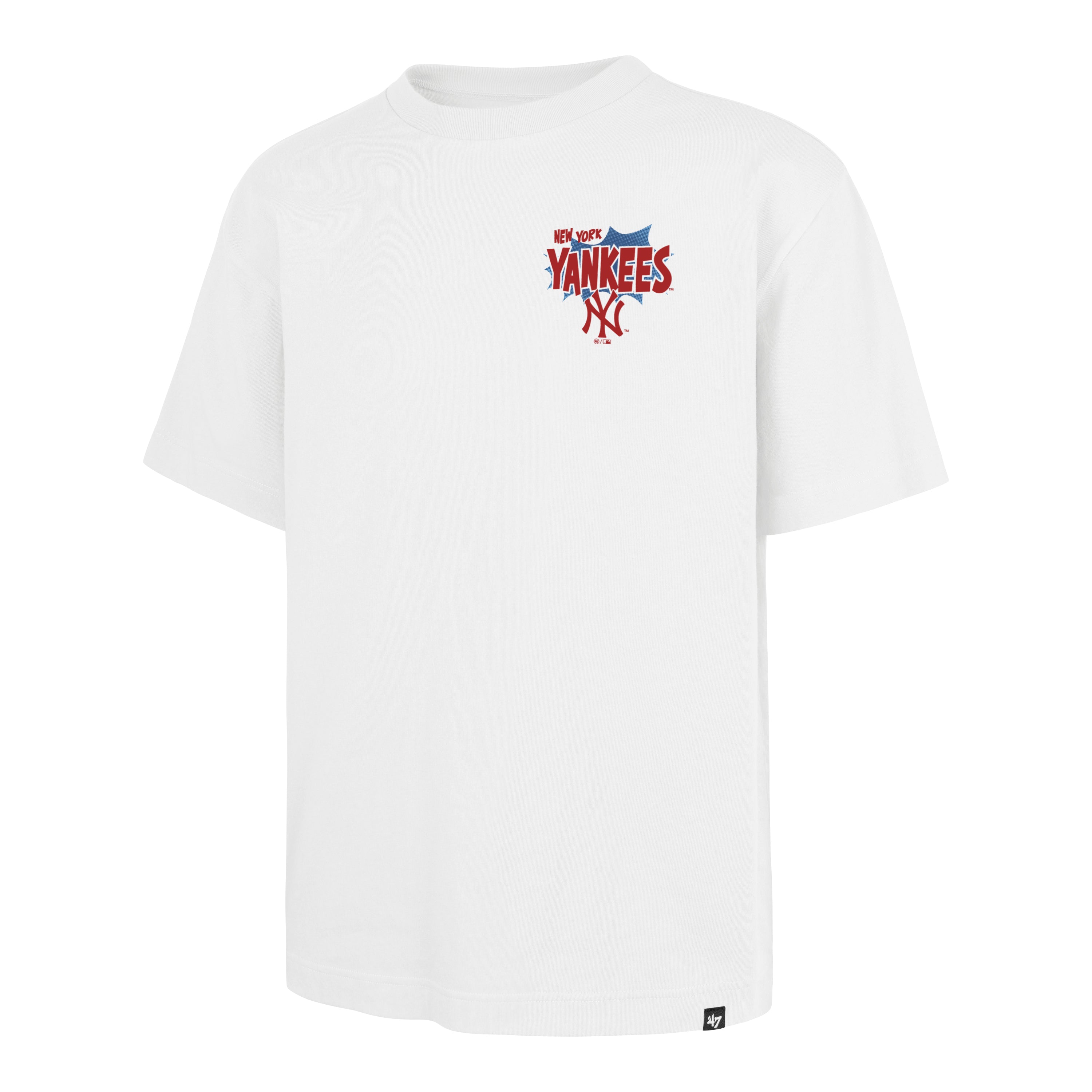 M.C. HALTONE BACKER FOUNDATION NEW YORK YANKEES - T-SHIRT 47-BB017TMTBTR684348 WH 47 BRAND 