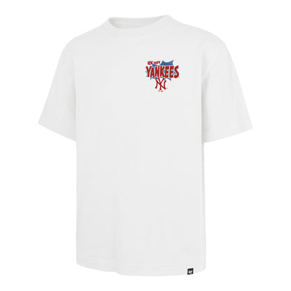M.C. HALTONE BACKER FOUNDATION NEW YORK YANKEES - T-SHIRT 47-BB017TMTBTR684348 WH 47 BRAND 
