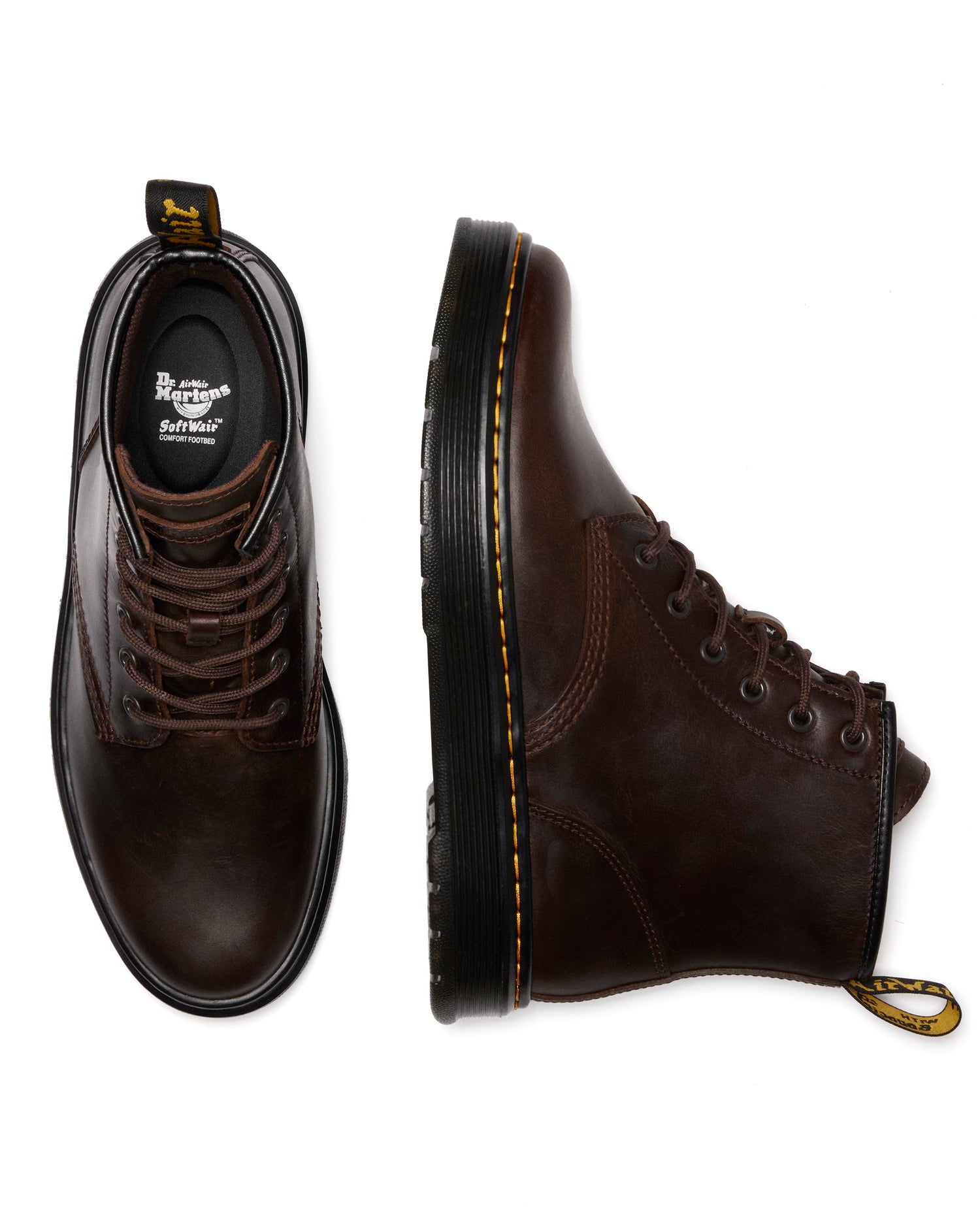BROOKLINE CHUKKA - CRAZY HORSE - SCARPE 41681200 . DR MARTENS 