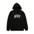 ARCH P/O HOODIE - FELPA 71MC0001161 -BLACK HUF 