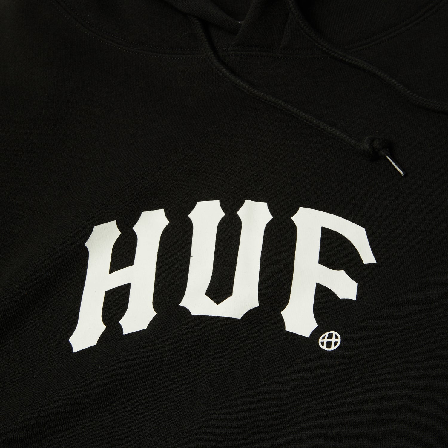 ARCH P/O HOODIE - FELPA 71MC0001161 -BLACK HUF 